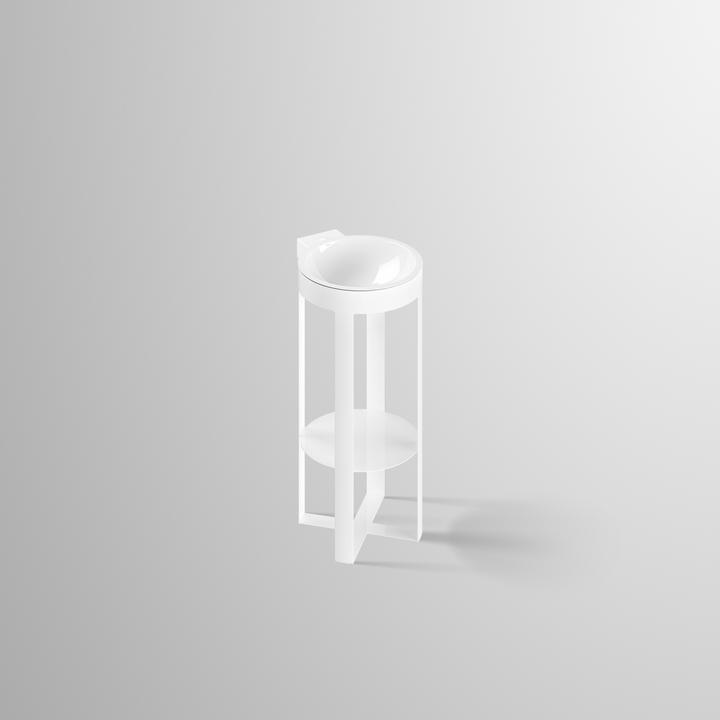 Immagine prodotto Alape Lavabo a colonna WT.RX400H.CU, largh. 397 mm, alt. 900 mm, prof. 482 mm, vasca rotonda centrat (482 mm, 397 mm)
