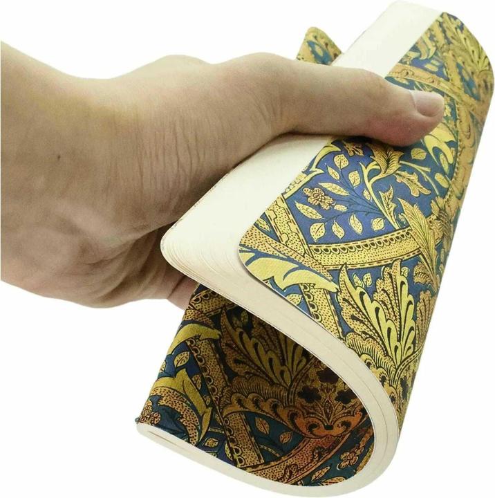 Produktbild Paperblanks Notizheft Morris Windstoss A5, blanko, mehrfarbig (A5, Blanko, Weicher Einband)