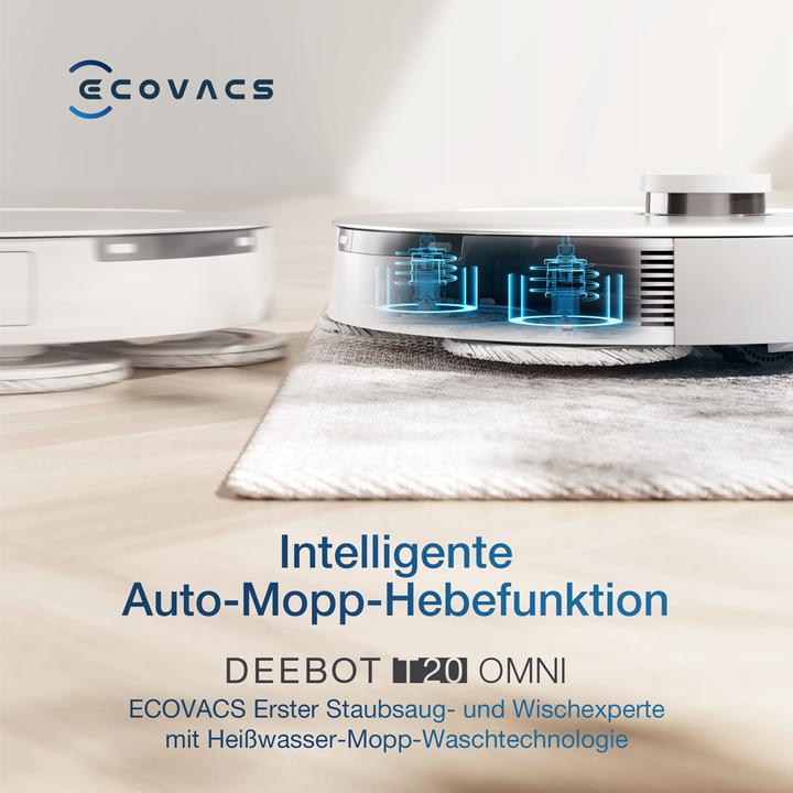 Image du produit Ecovacs DEEBOT T20 OMNI (Robot d'aspiration et de nettoyage)