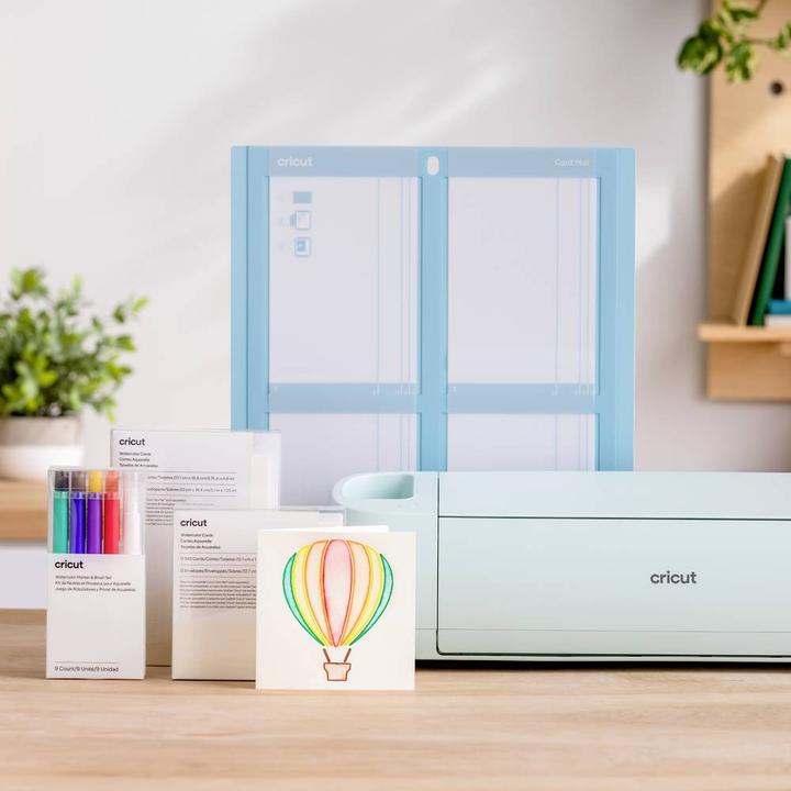 Actual product image Cricut watercolor cards S40 12 pieces (P) (12.5 x 12.5 cm, 12 x)
