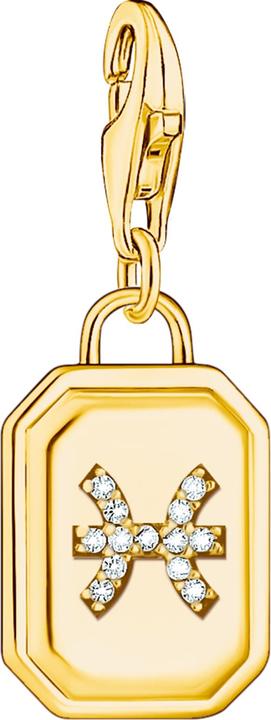 Thomas Sabo Charm Sterling Silver (750 Gelbgold Vergoldung, 925 Sterlingsilber)