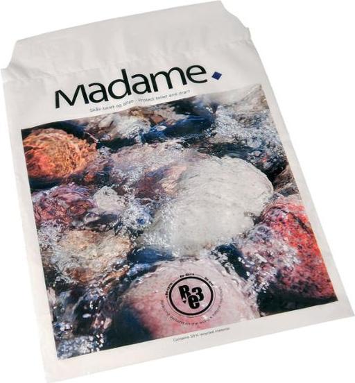 Actual product image Abena Hygiejneposer, madamepose, 5 l, 24 x 35 cm, pakke a 500 stk.