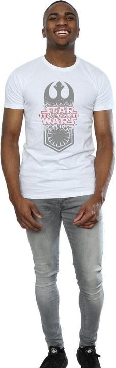 Actual product image Star Wars Mens The Last Jedi Symbol Crash T-Shirt (L)