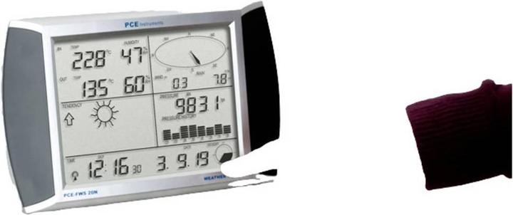 Image du produit PCE Instruments Station météo avec capteur extérieur pour la maison