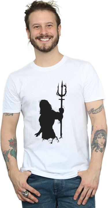 Produktbild Aquaman Mono Silhouette TShirt (XL)