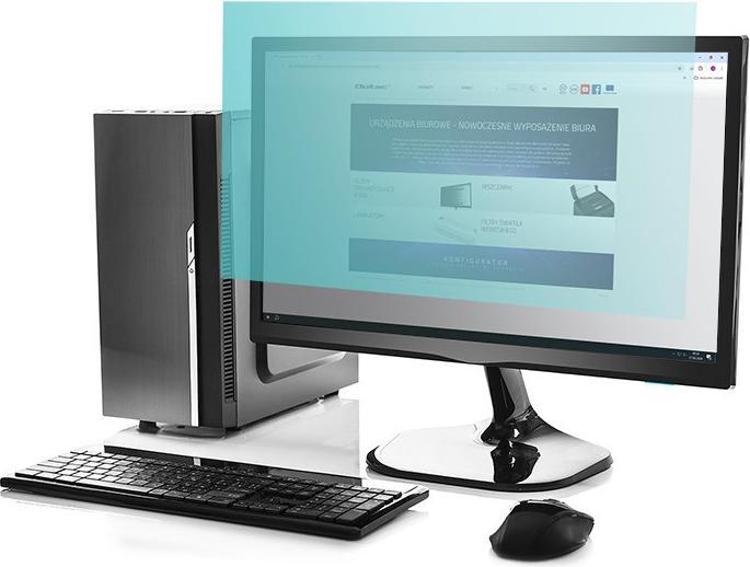 Produktbild Qoltec Blaulichtfilter 24 | 16:9 | Augenpflege | Blendschutz | Matt | pro Monitor (24", 16 : 9)