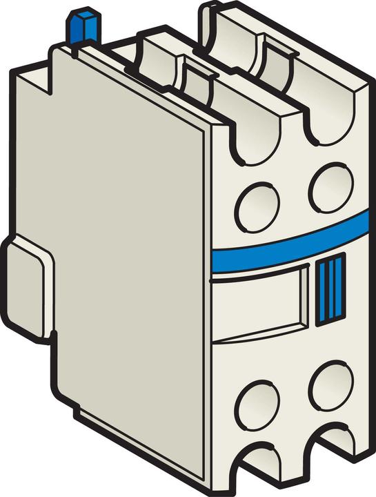Produktbild Schneider Electric Kontaktblock  2S  Frontmontage
