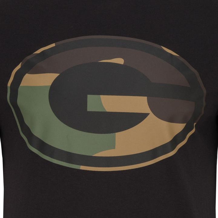 Produktbild New Era Shirt - NFL Green Bay Packers schwarz / camo - S (S)