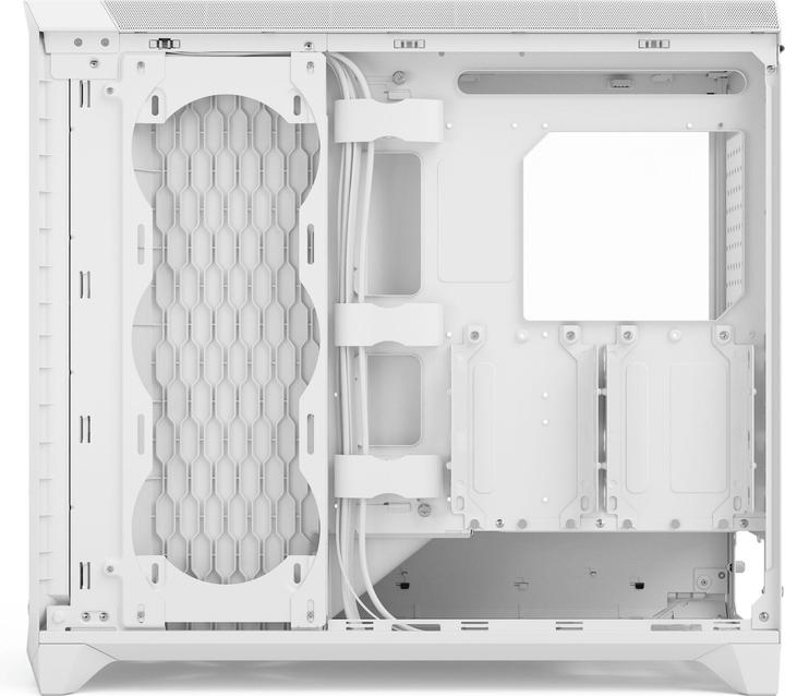 Produktbild Fractal Case Meshify 3 XL White RGB TG Clear Tint (ITX, SSI CEB, ATX, E-ATX, SSI EEB, mATX, EE-ATX)