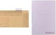 Actual product image Elba Full view tabs for setting folders, transparent (1 x)