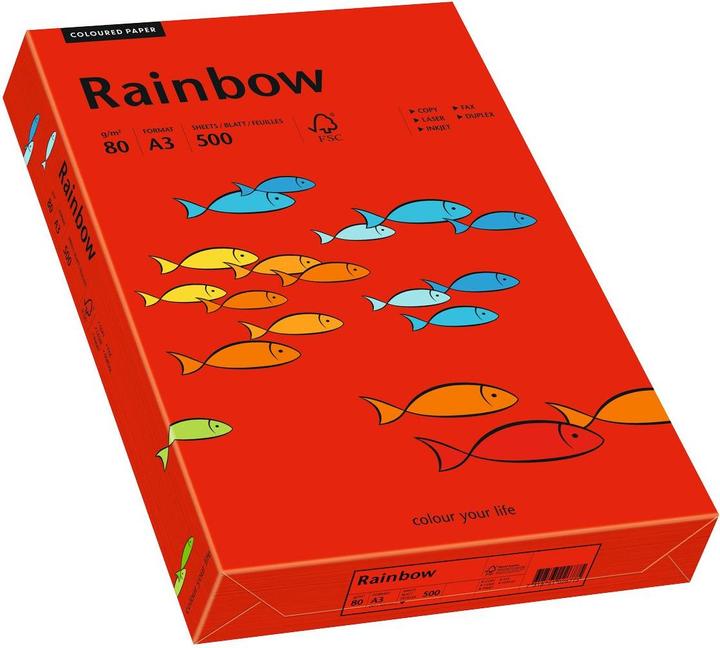 Immagine prodotto Rainbow Carta copiativa colorata A3 (80 g/m², 500 x, A3)