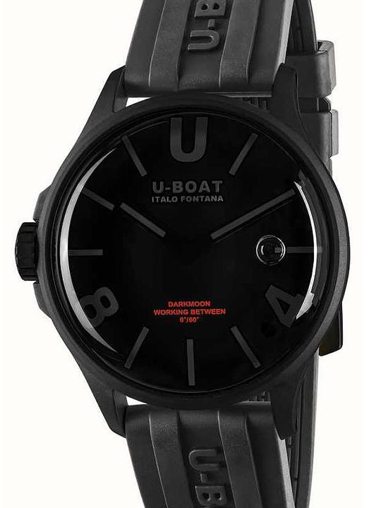 Immagine prodotto U-Boat 9545 Orologio da uomo Darkmoon Black PVD 40mm 5ATM (Orologio da polso analogico, 40 mm)