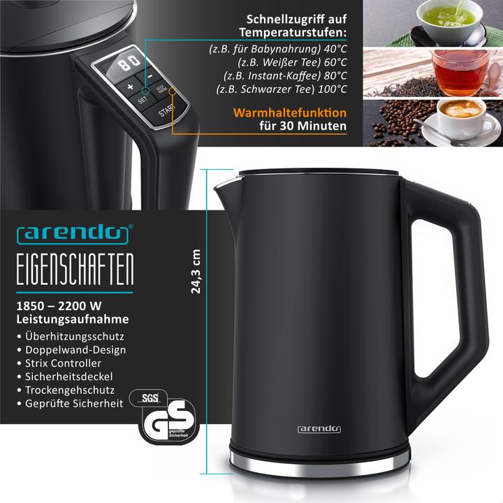 Image du produit Arendo Set petit-déjeuner Bouilloire