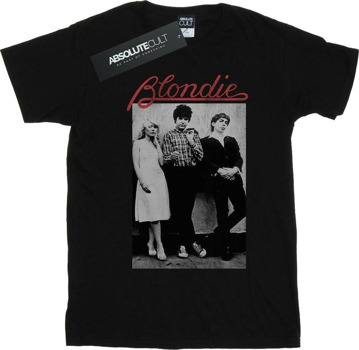 Actual product image Blondie Mens Distressed Band T-Shirt (L)