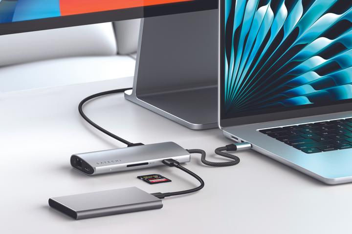 Produktbild Satechi ST-P8KES (USB-C, 8 Ports)
