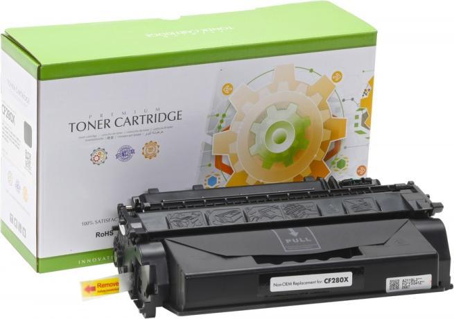 STATIC STATIC Toner cartridge compatible with HP CF280X black High Capacity compatible 6.900
