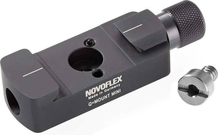 Produktbild Novoflex Q=Mount Mini Schnellkupplung (Stativ Schnellwechselplatte)
