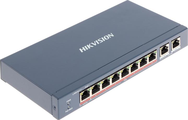 Actual product image Hikvision DS-3E0310HP-E (10 Ports)