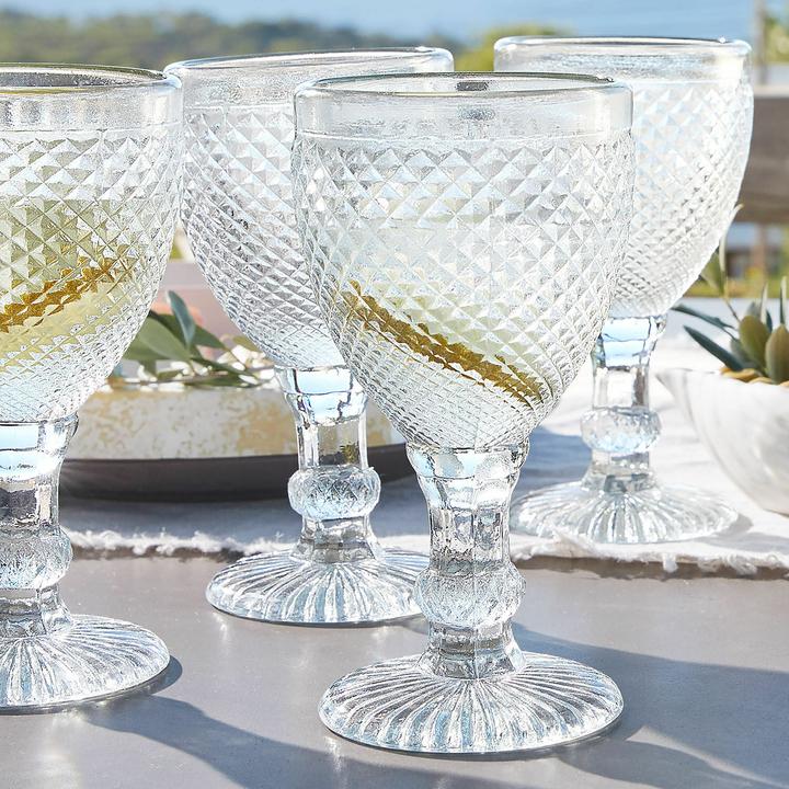 Produktbild Loberon Glas 4er Set Santerre klar (0.25 l, 4 x)