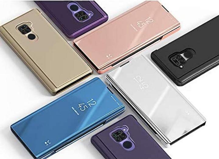 Actual product image Screenguard Xiaomi Redmi Note 9 Clear View Flip Case (Xiaomi Redmi Note 9)