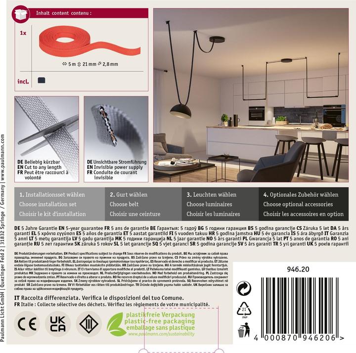Produktbild Paulmann Gurt-System ULine Gurt