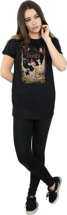 Actual product image Womens/Ladies Poster Cotton Boyfriend T-Shirt (XXL)