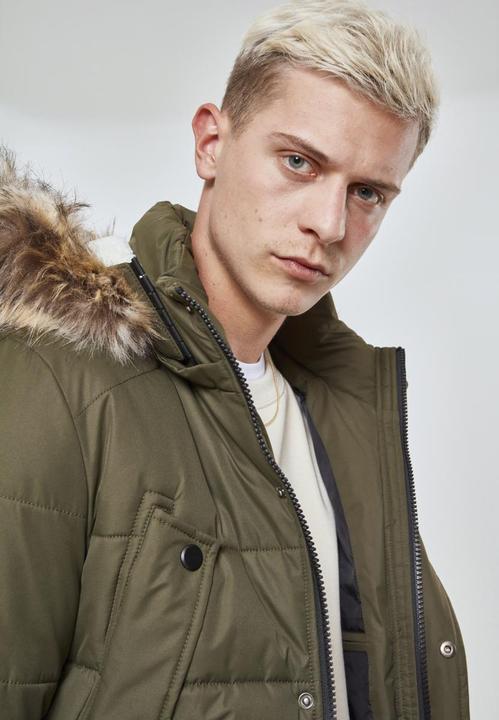 Actual product image Urban Classics Faux Fur Hooded Jacket (XXL)