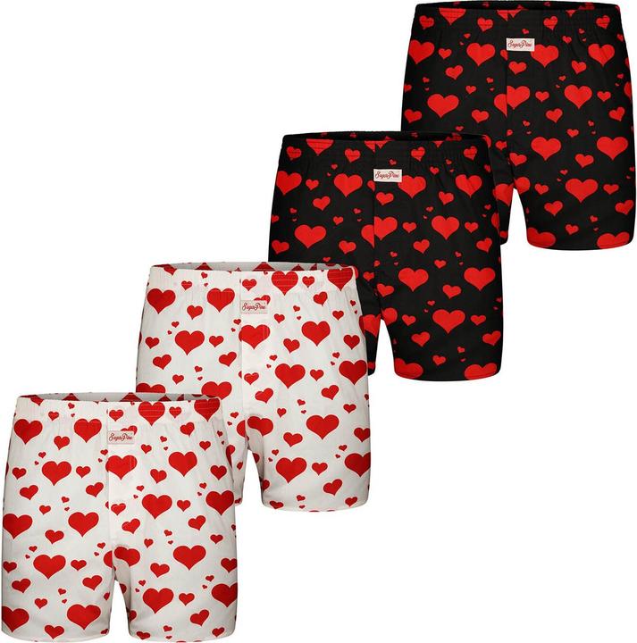Image du produit Sugar Pine Boxer Saint-Valentin (M, paquet de 4)