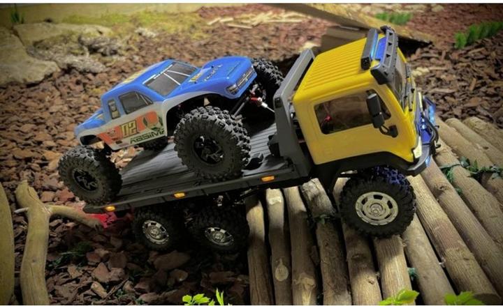 Immagine prodotto Absima CR18P Carro attrezzi 6x6 Brushless 1:18 RC modello di camion elettrico cingolato a quattro ruote