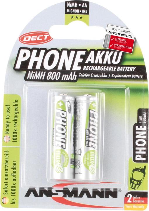 Ansmann AA (1 Pcs., AA, 800 mAh)