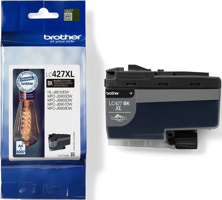 Produktbild Brother Tintenpatrone HY schwarz (BK)