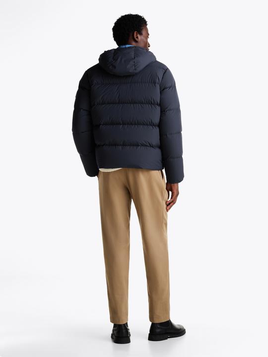 Produktbild Tommy Hilfiger Donsjas Hooded Puffer - Donkerblauw - Maat XL (XL)