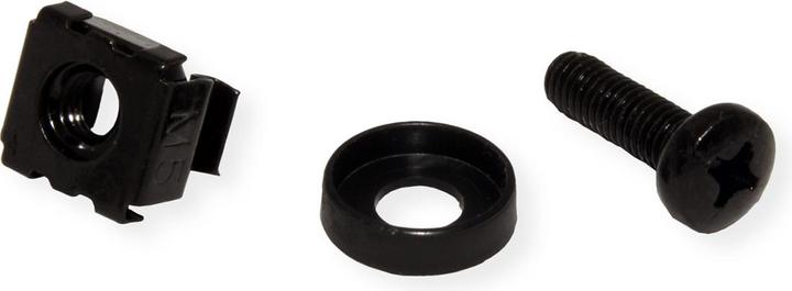 Actual product image Roline Mounting material for 19/" components, M5, 100x, black