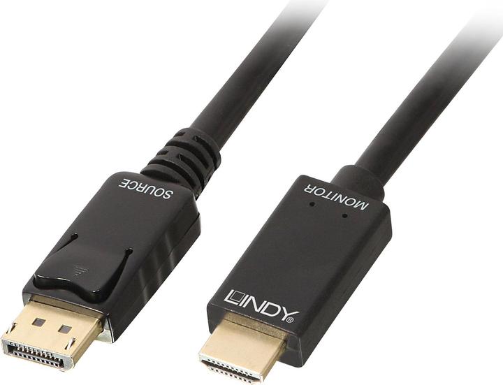 Actual product image Lindy DisplayPort — HDMI (Typ A) (2 m, HDMI, DisplayPort)