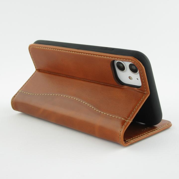 Actual product image Fierre Shann Fourre Flip cuir véritable (Apple iPhone 13 Pro Max)