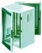 Actual product image Rittal Wall-mounted housing EL, 3-part preassembled with profile rails (15 RU, 19 inch rack)