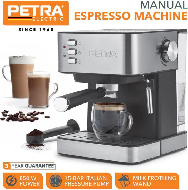 Productafbeelding Petra PT6137VDE Manual Espresso Machine