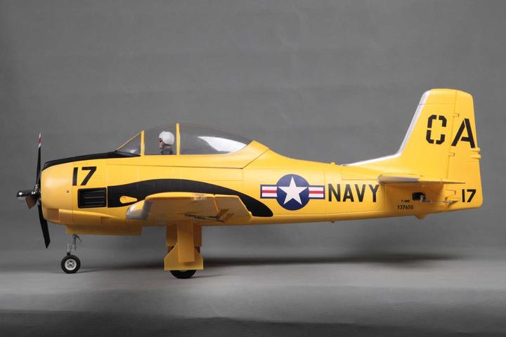 Immagine prodotto FMS t-28d trojan v4 giallo - 142 cm (Merlo)