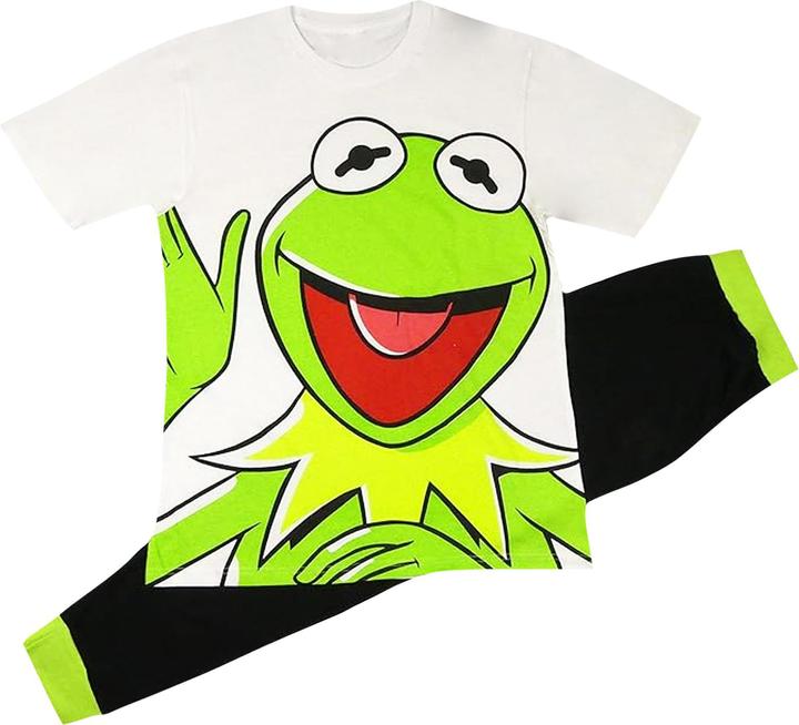 Produktbild Gildan Pyjama Set Kermit der Frosch Lang (M)