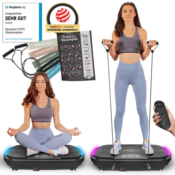Immagine prodotto Sportstech Piastra vibrante VP275