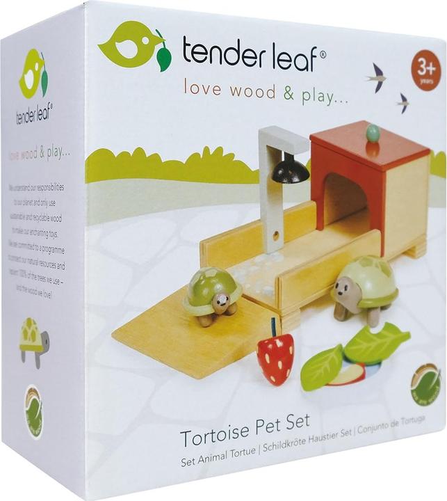 Actual product image Tender Leaf Toys Turtle Pet Set