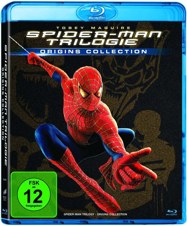 Produktbild Sony Spider-Man 1-3 (Blu-ray, 2017, Deutsch, Englisch)