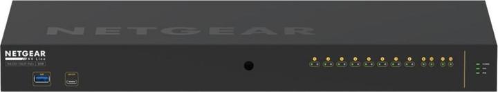 Actual product image Netgear PoE+ Switch AV Line M4250-10G2F-PoE+ 12 Port (12 Ports)
