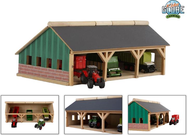 Actual product image Kids Globe Farming Agricultural Shed