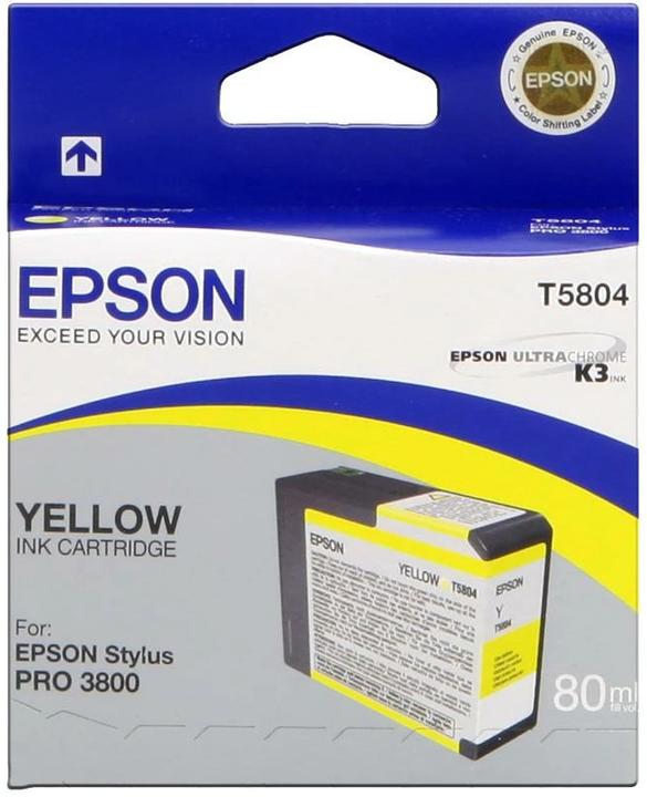 Image du produit Epson T5804 (Y)