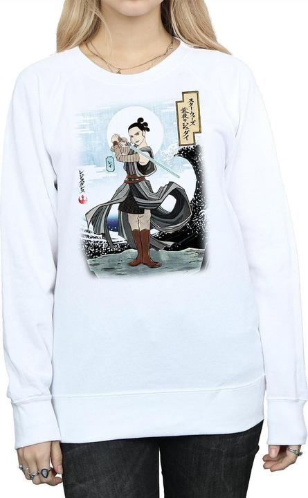 Image du produit Star Wars - Sweat THE LAST JEDI JAPANESE REY - Femme (S)