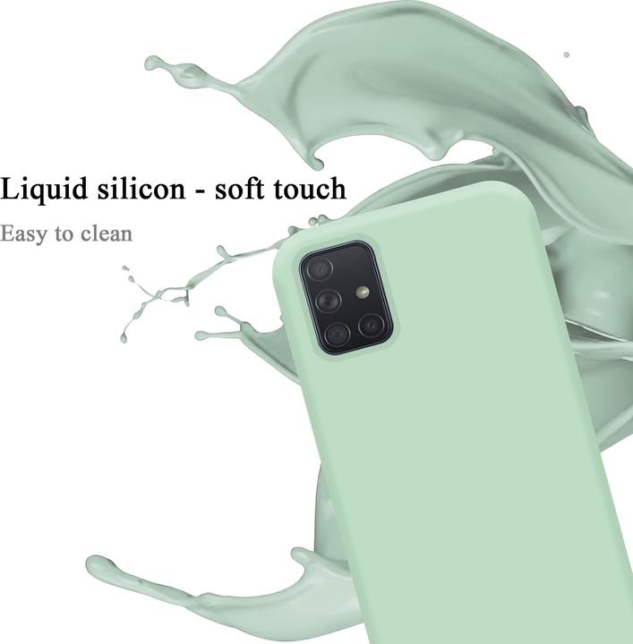 Immagine prodotto Cadorabo Copertura della cassa del silicone liquido TPU (Samsung Galaxy A71)