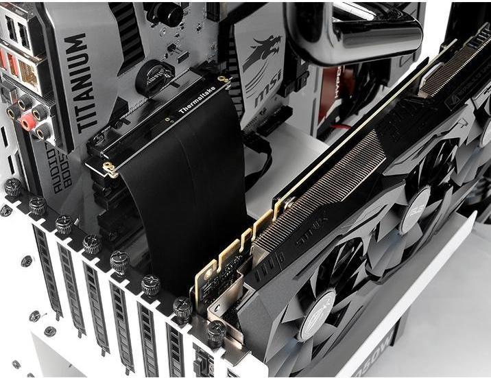 Actual product image Thermaltake Gaming PCI-E 3.0 X16 Riser Cable