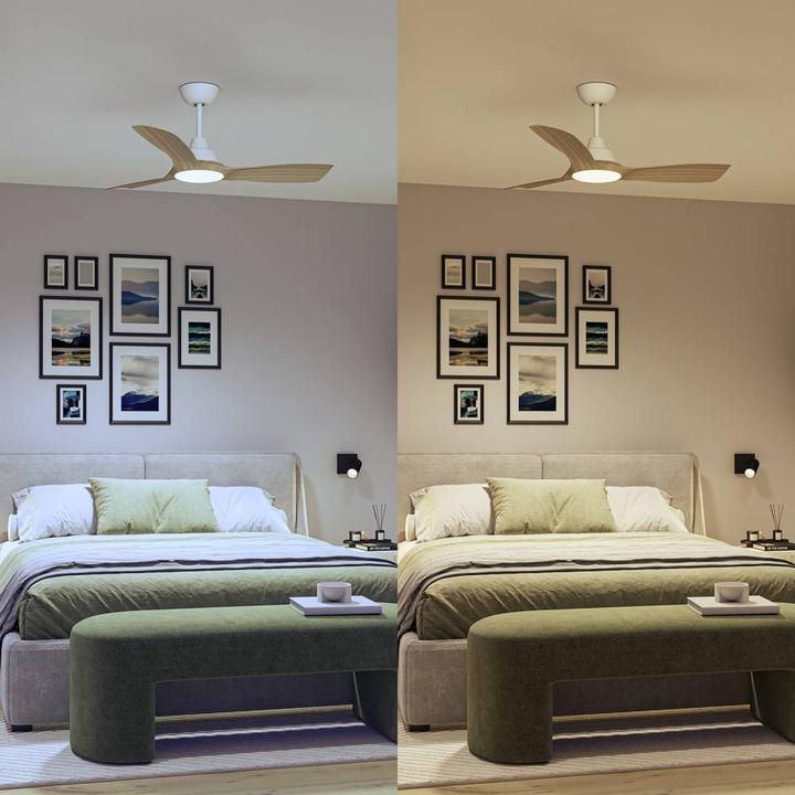 Actual product image Philips Olas Fan Ceiling Light 28 (Fan) +24 (Light) W