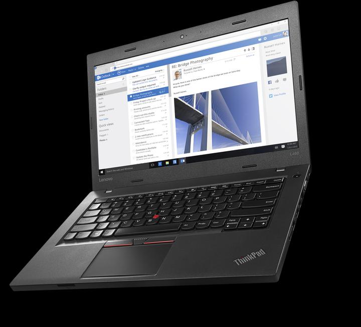 Produktbild Lenovo ThinkPad L460 (14", Intel Core i5-6200U, 8 GB, 256 GB, CH)